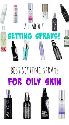 Setting Spray For Oily Skin, Ebony Makeup, Best Setting Spray, Makeup Finishing Spray, Setting Mist, Haut Routine, Sensitive Skin Care, Skin Care Steps