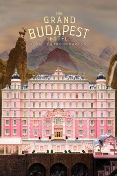 the grand budapest hotel is shown in this movie poster