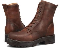 Women's Taos Footwear Groupie | Zappos.com High Ankle Leather Lace-up Boots For Walking, Lace-up Waterproof Boots With Leather Lining For Fall, Leather Combat Boots With Round Toe And Lacing, Leather Combat Boots With Lacing And Round Toe, Leather Combat Boots For Fall Walking, Fall Leather Work Boots With Lacing, Leather Ankle Work Boots With Lacing, Casual Lace-up Combat Boots With Leather Lining, Rugged Leather Boots With Lacing