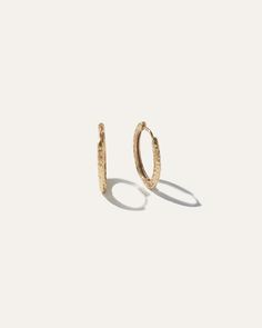 Yes, hoops are an everyday essential. And this pair is anything but ordinary. Crafted in 100% recycled 18k gold vermeil and then hammered for a shimmered effect, our medium Nina hoops are a cut above the rest…and they’re designed to last. Medium Hoop Earrings, Free Bag, Quince, Gold Plating, Gold Vermeil, Beautiful Earrings, Everyday Essentials Products, Gold Bracelet, 18k Gold