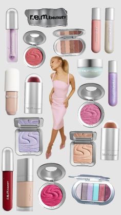 R E M Beauty Aesthetic, Rem Beauty Aesthetic, Rem Beauty, Ariana Grande Perfume, R E M Beauty, Eye Makeup Pictures, Beauty Aesthetic, M Beauty, Makeup Pictures