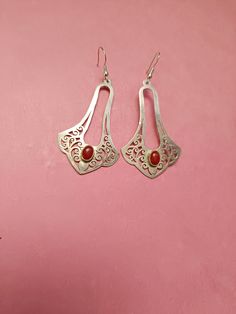 Antique Turkmen silver and carnelian earrings. Good condition. Turkish Earrings, Carnelian Earrings, Earrings Silver, Halloween Shopping, Favorite Jewelry, Jewelry Earrings Dangle, Silver Earrings, Dangle Drop Earrings, Dangle Earrings