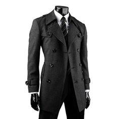 Free & Fast shipping 100% Satisfaction guarantee 30 Days Money Back 100% DELIVERED & TRACKED lowest price guranteed on all orders top quality Your Best Choice & 5 STAR SERVICE Men's Woolen Jacket Trench Coat Lapel Double Breasted Slim Fit Outwear Business DESCRIPTION Brand Unbranded Size S-9XL Size Type Regular Style Overcoat Accents Double Breasted Chest Size Regular Closure Button Country/Region of Manufacture China Department Men Distressed No Features Belted Fit Slim Garment Care Hand Wash@D Double-breasted Winter Business Outerwear, Fitted Long Sleeve Outerwear With Double Button Closure, Fitted Solid Double-breasted Outerwear, Fitted Outerwear With Double Button Closure, Fitted Solid Outerwear With Double Button Closure, Gray Double-breasted Outerwear With Buttons, Fitted Business Outerwear With Long Sleeves, Business Long Sleeve Outerwear With Double Button Closure, Fitted Double-breasted Business Outerwear