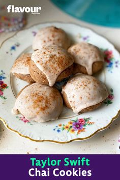 'Tis the damn season to make the perfect treat for the Swiftie (or non-Swiftie) to be honest. For the full recipe visit https://www.flavournetwork.ca/recipe/taylor-swift-inspired-chai-cookies/.