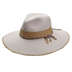 Beautiful John Callanan designed safari style hat. Large, 4.25" wide brim with braided raffia trim. Wide braided inline raffia mid crown. Paper braid crown and brim with metallic thread detail. Braided waxed cord with Mother of Pearl beads. Inner drawstring to adjust size. One size, fits up to 58 cm. 70% paper braid, 30% raffia. Crown Paper, Braid Crown, Safari Hat, Summer Hats For Women, Timeless Classic Style, Crown Braid, Safari Style, Mother Pearl, Metallic Thread