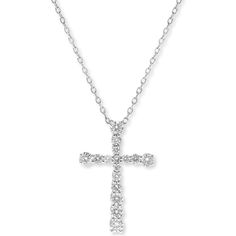 in stock Macy's Diamond Necklace For Formal Occasions, Macy's Formal Diamond Necklace, Macy's White Gold Diamond Necklace For Formal Occasions, Macy's Sterling Silver Diamond Necklace For Formal Occasions, Formal Vvs Clarity Diamond Cross Pendant Necklace, Macy's Silver Diamond Necklace For Formal Events, Formal Diamond Cut Cross Necklace, Formal Cross Pendant Diamond Necklace In Cubic Zirconia, Formal Cubic Zirconia Diamond Necklace With Cross Pendant