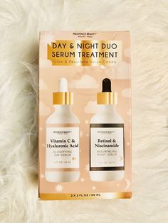 PROVENCE BEAUTY DAY&NIGHT DUO SERUM TREATMENT Glow &Resurface Serum Combo 4floz. Provence Beauty, Beauty Day, Beat Street, Glow Serum, Night Serum, Day Night, Day And Night, Retinol, Night Time