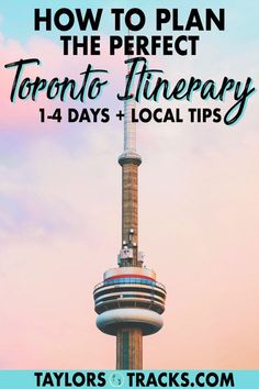 Toronto Itinerary, Toronto Vacation, Visit Toronto, Toronto Travel, Canada Road Trip, Canada Destinations