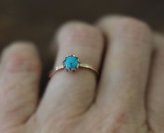 Elegant 14k gold filled and turquoise solitaire ring. Simple and modern turquoise cabochon sits atop a unique 14k gold filled setting. This ring is also available in sterling silver https://www.etsy.com/listing/165541380/turquoise-sterling-silver-ring?ref=shop_home_active 14k Gold Turquoise Cabochon Ring As Gift, 14k Gold Turquoise Cabochon Ring For Gift, 14k Gold Cabochon Turquoise Ring As Gift, Wire Ring, Ring Simple, Gold Filled Ring, Wire Rings, Sterling Silver Bands, Turquoise Sterling Silver