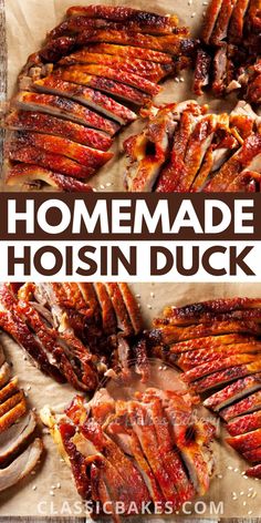 the recipe for hoisin duck is easy to make, and so tasty