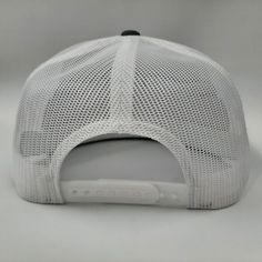 Brand new high-quality embroidered patch heat pressed onto a flat bill snapback cap Breathable Snapback Dad Hat, White Trucker Hat With Logo Patch For Baseball Season, Breathable Snapback Hat One Size Fits Most, Breathable Flat Bill Trucker Hat, Breathable One Size Fits Most Snapback Hat, Embroidered Logo Trucker Hat With Flat Bill, Flat Bill Trucker Hat With Embroidered Logo, One Size, Embroidered Logo Flat Bill Trucker Hat, Breathable Trucker Snapback Hat With Flat Bill