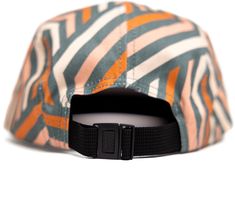 Our 5 Panel Retro Stripe Maze Hat is the perfect swag to add to any casual outfit or adventure this year. With an adjustable strap, comfy fit, flat bill, and aesthetic appeal, you'll be sure to impress and feel comfortable too. Material: CottonStyle: 5-panel, flat billColors: Peach, Olive Green, Burnt Orange, BrownSize: Runs small - One size fits most Urban Adjustable Spring Hats, Adjustable Snapback Flat Cap For Outdoor, Adjustable Flat Cap Snapback For Outdoor, Adjustable Outdoor Snapback Flat Cap, Urban Adjustable Snapback Flat Cap, Adjustable 5-panel Snapback Hat For Spring, Adjustable Casual Snapback Hat, Urban Adjustable 5-panel Hat, Casual Adjustable Snapback Hat For Travel