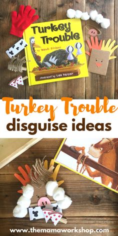 turkey trouble is an easy and fun thanksgiving activity for kids to do with their friends