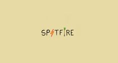 the word spaffire written in black and green ink on a light yellow background