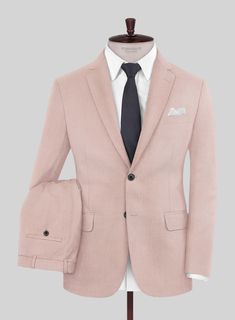 Get ready to swoon over our Marco Stretch Pink Wool Suit – an absolute paradigm shift for your wardrobe. Handcrafted from a snug wool blend adorned with a touch of poly and lycra, offering an extra dose of comfort and flexibility. In a gentle and refined pink hue, the suit showcases a solid texture that emanates a subtle sheen, tempting you to indulge in its enchanting allure. Whether you're attending weddings, vibrant cocktail parties, or setting out on romantic Valentine's date nights, this su Harris Tweed Jacket, Solid Texture, Herringbone Jacket, Oxford Blue, Tweed Suits, Paradigm Shift, Linen Suit, Cocktail Parties, Wide Stripes