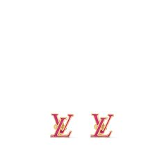 LOUIS VUITTON® - Lv Iconic Enamel Earrings - Rose Ballerine Trunk Bag, Louis Vuitton Official, Monogram Bag, Buckle Shoes, Stylish Outfit, Fashion Jewelry Earrings, Enamel Earrings, Wallet Chain, Rose Earrings