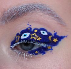 check out my insta<3 @ _sara_marevci Fantasy Make-up, Make Up Designs, Funky Makeup, Graphic Makeup, Dope Makeup, Creative Eye Makeup, Creative Makeup Looks, Creative Eye