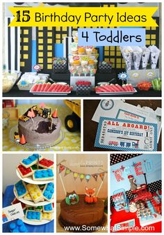 birthday party ideas for toddlers