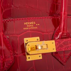 Hermes Braise Niloticus Crocodile Birkin 25cm Gold Hardware Hardware Shop, Hermes Paris, Madison Avenue, Cambridge Satchel Company, Hermes Birkin, Gold Hardware, Eye Candy, Fashion Bags, Wallets