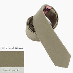 Silver Sage 811 Solid Cotton Wedding Tie, Wedding Men's Tie, Silver Sage 811 Bow Tie, Silver Sage 811 Pocket Square, D5444 Silver sage solid cotton Wedding tie is one of our most favorite groomsmen ties chosen to outfit wedding party. The fine fabric on this necktie gives off the great shine and looks great at any formal or informal gatherings. Even though this silver sage solid men's tie is so popular for weddings, it is still an ideal choice for business attire. Great design and texture tie gives you more confidence and attracts more attention.  This silver sage solid bow tie is ideal for those that are looking for a trendy tie that adds color to the shirt without being too flashy or overpowering. Perfect for weddings, business meetings, casual throw, and proms! This classy tie is a grea Solid Color Standard Tie For Wedding, Classic Beige Wedding Suit And Tie Accessories, Classic Beige Suit And Tie Accessories For Wedding, Classic Beige Tie For Weddings, Beige Fitted Tie For Wedding, Mens Wedding Ties, Groomsmen Ties, Silver Sage, Cotton Wedding