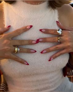 Cocette Nail Ideas, Nagellack Trends, February Nails, Short Nail, Funky Nails