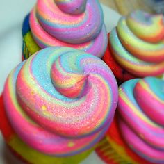 the facebook page for kitchen fun with my 3 sons, featuring rainbow cupcakes