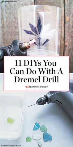 the cover of an article about how to use dremel for diy projects