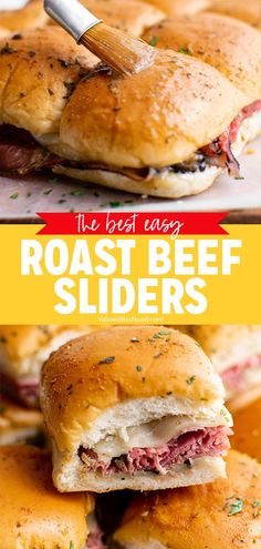 roast beef sliders are the best easy to make sandwiches they're sure to be made in less than 30 minutes