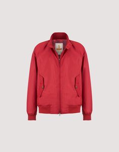 Baracuta G9 Harrington (dark red) Luxury Burgundy Outerwear For Winter, Luxury Burgundy Winter Outerwear, Classic Long Burgundy Coat, Classic Burgundy Long Coat, Classic Red Outerwear, Classic Burgundy Winter Outerwear, Baracuta G9, British Clothing, Fred Perry Shirt