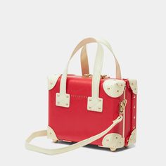 The Entrepreneur - Lip Print Mini – Steamline Luggage Red Luggage, Steamline Luggage, Luxury Luggage, Statement Handbag, Leather Suitcase, Lip Print, Luggage Case, Steamer Trunk, Business Chic