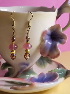 Hey, I found this really awesome Etsy listing at https://www.etsy.com/listing/1118513332/vintage-inspired-opaque-pink-rose-czech Gold Beaded Earrings With Faceted Beads For Gifts, Nickel-free Pink Beaded Earrings, Pink Dangle Beaded Earrings With Spacer Beads, Gold Czech Glass Beaded Earrings, Czech Glass Beaded Earrings With Spacer Beads For Gift, Gift Czech Glass Beaded Earrings With Spacer Beads, Gold Earrings With Czech Glass And Spacer Beads, Gift Beaded Earrings With Czech Glass, Gold Czech Glass Beaded Earrings With Faceted Beads