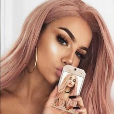 Gold Hair Colors, Hair Color Rose Gold, Sentiment Analysis, Pastel Pink Hair, Hair Styles 2017, Hair Color Pink, Hot Hair Styles, Rose Gold Hair, Pastel Hair