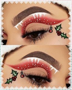 Mecca Makeup, Xmas Makeup, Christmas Eyeshadow, Holloween Makeup, Beginners Eye Makeup, Work Makeup, Pinterest Makeup