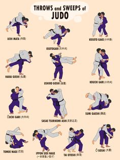 an image of how to do the jido in different poses and positions, with instructions for