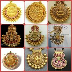 Nagaram Designs, Nagaram Pendant, Antique Haram, Gold Pendent, Choker Necklace Designs, New Gold Jewellery Designs, Ganesh Photo