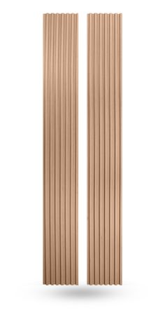 Champagne oak slat wood panels for walls Panels For Walls, Stone Wall Panels, Natural Stone Wall, Wood Walls, Soundproof Room, Creamy Color, Privacy Walls, Oak Panels, Wood Panels