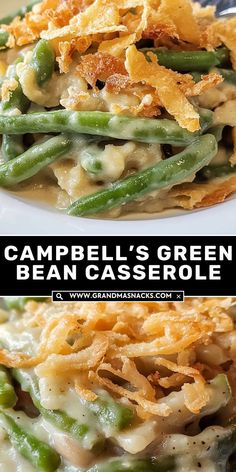 Campbell’s Green Bean Casserole is the ultimate comfort dish! With tender green beans, creamy mushroom sauce, and crispy fried onions, it’s the perfect side for any family meal or holiday gathering!