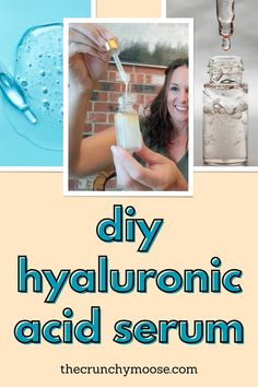 Learn how to make your own DIY hyaluronic acid serum with this easy recipe! Discover the benefits of low & high molecular weight hyaluronic acid for deep hydration & glowing skin at a fraction of the cost.
​
​Hyaluronic acid can hold up to 1,000 times its weight in water which means it keeps things super hydrated & give your skin & hair a plumped, healthy look. It's gentle on sensitive skin & when applied to your hair, can help reduce frizz & ​ ​give you that glossy, swoon-worthy shine. Hyaluronic Acid Serum Recipe, Serum Recipe, Essential Oils Health, Henna Hair, Diy Beauty Recipes, Skin Hair, Hyaluronic Acid Serum, Moisturize Hair, Skin Elasticity