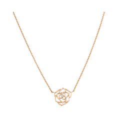 Rose gold Diamond Pendant G33U0800 - Piaget Luxury Jewelry Online Rose Gold Diamond Necklace With Flower Pendant, Elegant Rose Gold Diamond Necklace With Flower Pendant, Elegant Rose Gold Diamond Flower Pendant Necklace, Delicate Rose Gold Diamond Necklace With Flower Pendant, Elegant Rose Design Pendant Necklace, Piaget Rose, Piaget Jewelry, Luxury Jewelry Store, Rose Gold Pearl