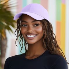 Step up your style game with our laid-back baseball cap, where comfort meets versatility. Made from 100% cotton, this cap is your new go-to for everything from morning jogs to weekend getaways. Its low-profile, unstructured design brings a relaxed vibe, making it easy to pair with any outfit while still keeping things cool and breathable. Whether you’re spending the day at the beach, hiking a new trail, or just grabbing coffee with friends, this cap’s soft inner sweatband and well-ventilated hol Casual Purple Visor Baseball Cap, Purple Casual Sports Hat, Casual Purple Sports Hat, Casual Purple Snapback Trucker Hat, Purple Adjustable Trucker Hat, Casual Purple Adjustable Trucker Hat, Trendy Sports Baseball Cap With Curved Bill, Trendy Baseball Cap For Sports, Casual Baseball Cap With Upf 50+ For Spring