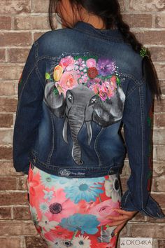 "custom denim jacket - jacket hand-painted - unique denim clothing - hand painted jacket - art Jacket - wearable art - designer's jacket *Colorful hand-painted things for those who love exclusivity and uniqueness! A wonderful gift for you and your friends. *This is ideal for any time of year and any occasion. You can make an individual order and choose a picture that you like. Just contact me :) A perfect gift for those who like exclusive things Unique artworks by paint we can choose clothes of Artistic Denim Jacket With Custom Artwork For Spring, Spring Artistic Denim Jacket With Custom Artwork, Spring Denim Jacket With Custom Artwork, Artistic Fitted Denim Jacket For Spring, Artistic Hand Painted Fitted Denim Jacket, Artistic Hand Painted Denim Jacket, Artistic Fitted Hand-painted Denim Jacket, Trendy Fitted Hand-painted Denim Jacket, Artistic Fitted Denim Jacket