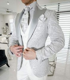 Heavenly Virtues, Outdoor Tent Wedding, Groom Tux, Wedding Tux, Modern Suits, Suits Men