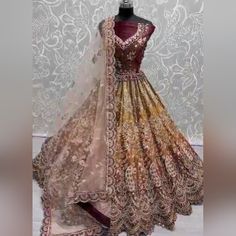 Indian Traditional Lehenga Hand Made Embroidery Heavy Elegant Semi-stitched Multicolor Lehenga, Elegant Multicolor Embroidered Choli, Elegant Embroidered Multicolor Choli, Elegant Multicolor Lehenga With Pallu, Elegant Multicolor Lehenga For Festivals, Elegant Multicolor Choli For Wedding, Elegant Multicolor Semi-stitched Choli, Elegant Multicolor Wedding Choli, Multicolor Lehenga With Handwork For Wedding