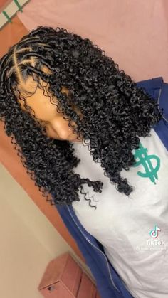 Curls on Point: Master the Art of Natural Hair Styling Beautiful Hair Styles Braids, Pretty Braided Hairstyles Half Up, Long Lasting Hairstyles For Black Women, Half Wig Hairstyles, Nadula Hair, Hot Hairstyles, Pink Hair Color, Hair Details, Hairstyles Braid