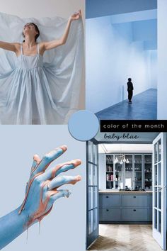 the color of the month is blue