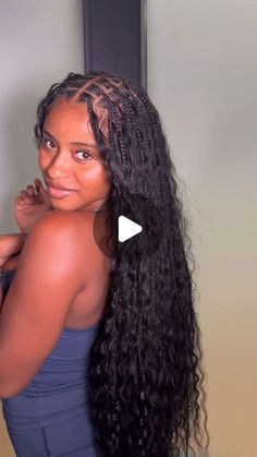 PHILLY HAIR STYLIST on Instagram: "BORA BORA BRAIDS  Invest in your vacation look this summer!🏖️  3 packs (4 bundles in each) of French Wet+Wavy used   Lasts up to 2 months with proper maintenance   Receive a maintenance card along with starter essentials goodie bag after your experience  Option to have hair provided or you can purchase yourself  Discounted 5wk touch up  Feel like THAT GIRL as soon as you complete the experience💁🏽‍♀️  Inspired by: @borabraids  •  JULY schedule is open! Availability is limited so BOOK NOW!   •  Click 🔗 in bio to book, or text your NAME DATE AND TIME along with “VIP” to 267-522-1018 if you don’t see a time you want available. There is a $30 non-refundable deposit to secure your slot!  •  Let’s elevate your look! Hope to see you soon!💫  #phillyhairstylis Summer Walker Hairstyles, Vacation Braids The Beach, Bora Bora Braids Human Hair, Vacay Hairstyles Black Women, Wet And Wavy Braids, Vacation Hair For Black Women, Jamaica Hairstyles, Bora Bora Braids, Vacation Hairstyles For Black Women