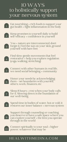 Our nervous system helps us + protects us, it serves us to be weary of danger and notifies us when we need to rest. We can tend to nervous system daily, to ourselves in daily rituals, to support our emotional wellness rather than awaiting for dysregulation / overstimulation (fight or flight). Click through for my blog post that dives a little deeper into these practices. Reset Your Nervous System, Reset Nervous System, Regulate Nervous System, Nervus Vagus, Nervous System Regulation, Holistic Therapy, Holistic Therapies, Vagus Nerve, Daily Rituals