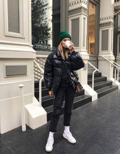 Nyc Winter Outfits, New York Outfits, Winter Outfits Cold, Winter Jeans, Winter Trends, Olivia Palermo, Casual Winter Outfits, Fashion Streetwear