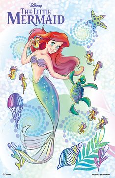 the little mermaid from disney's animated movie