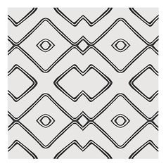 an abstract black and white pattern on a gray background with lines in the shape of rectangles